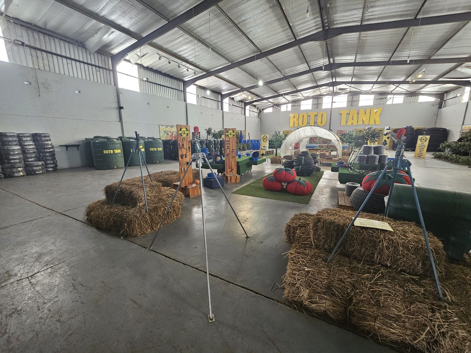 Irrigation and water storage equipment