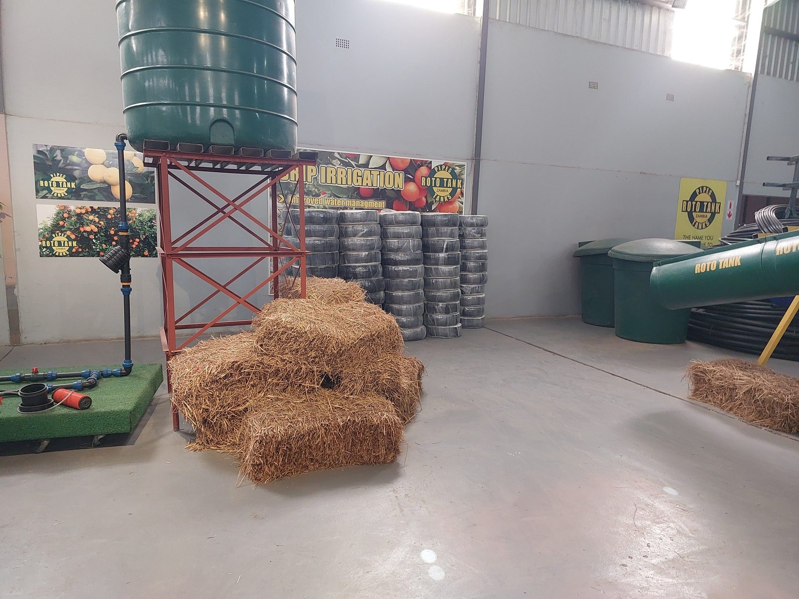 Roto Tank drip irrigation equipment