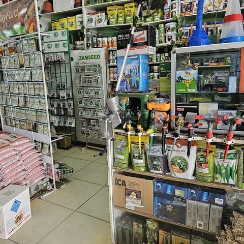 Stocking up on growing supplies